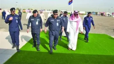 افتتاح مخيم ضباط الشرطة السنوي في الكويت