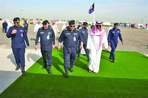 افتتاح مخيم ضباط الشرطة السنوي في الكويت