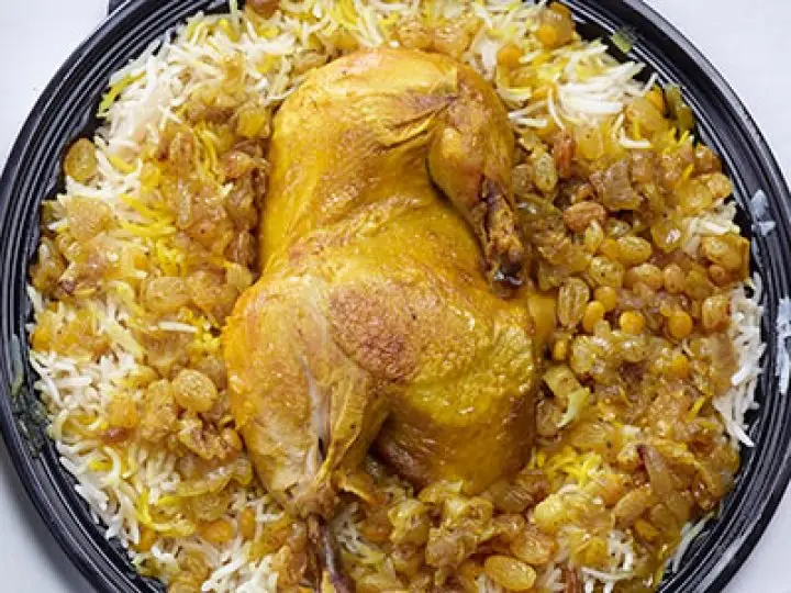 مجبوس الدجاج الكويتي