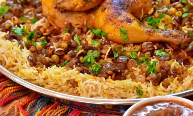 مجبوس الدجاج الكويتي