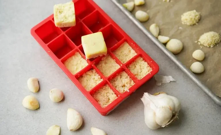 أفضل طريقة تخزين الثوم في الفريزر