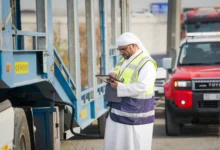التوعية المرورية لسائقي الشاحنات