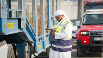 التوعية المرورية لسائقي الشاحنات